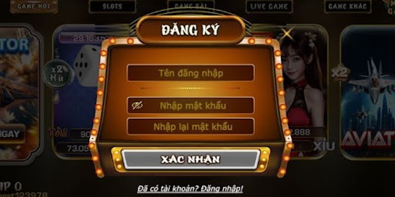 Đăng ký tài khoản và thăng cấp để nhận thưởng