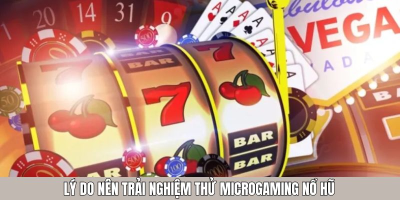Lý do nên trải nghiệm thử Microgaming Nổ Hũ