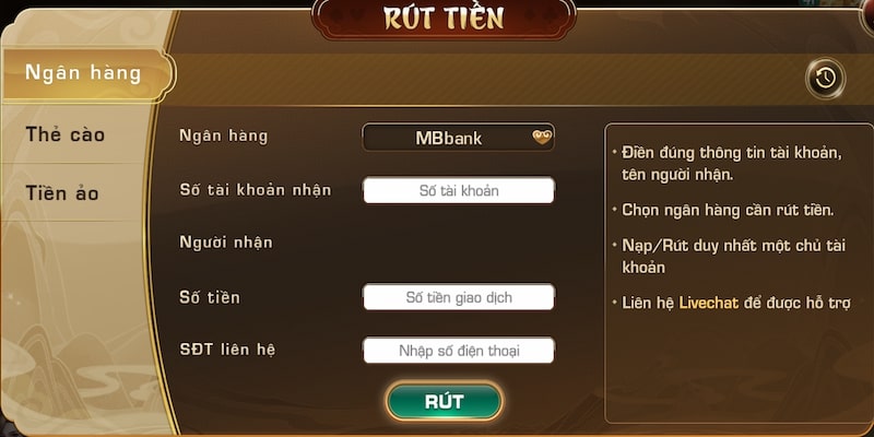 Chuyển khoản ngân hàng, nhận tiền siêu nhanh