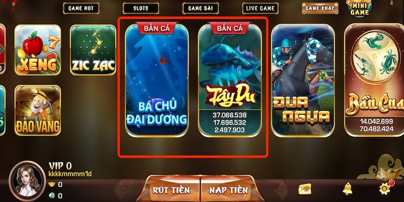 Giới thiệu về game săn cá 1Winclub