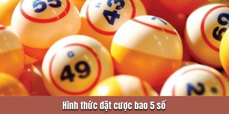 Hình thức đặt cược bao 5 số 