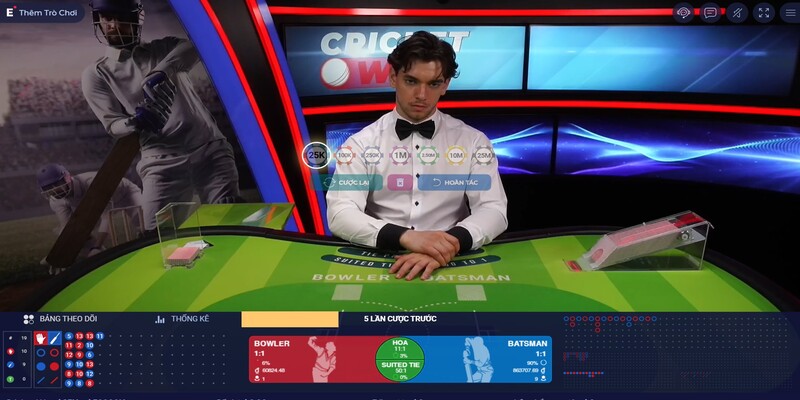 Giao diện bàn cược thiết kế thông minh, khoa học