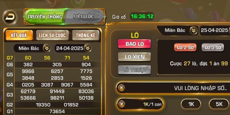 Rất nhiều hình thức cược hấp dẫn có mặt tại sảnh chơi