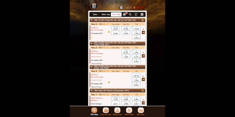 Thông tin của thể thao tại 1Winclub