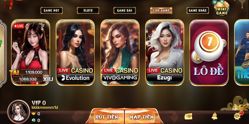 Thông tin chung của chuyên mục casino 1Winclub
